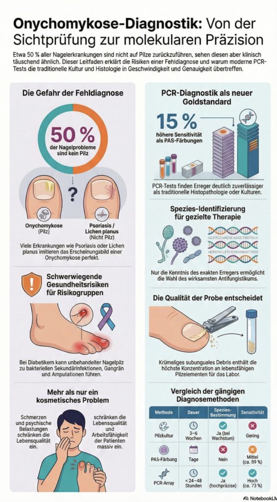 Bild Infografik Nagelpilzerkrankungen